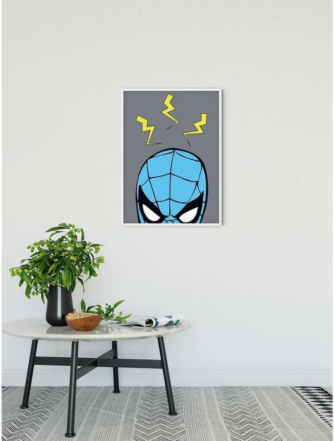 Komar Wanddecoratie Marvel PowerUp Spider-Man Sense Wanddecoratie voor de kinderkamer zonder lijst (1 stuk) - Foto 4