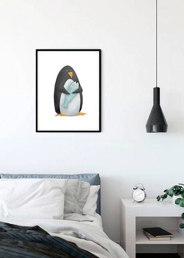 Komar Poster Cute animal Penguin Kinderkamer slaapkamer woonkamer - Foto 6