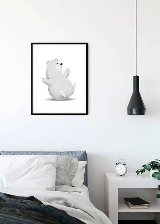 Komar Poster Cute animal polair Bear Kinderkamer slaapkamer woonkamer
