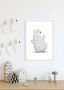 Komar Poster Cute animal polair Bear Kinderkamer slaapkamer woonkamer - Thumbnail 1