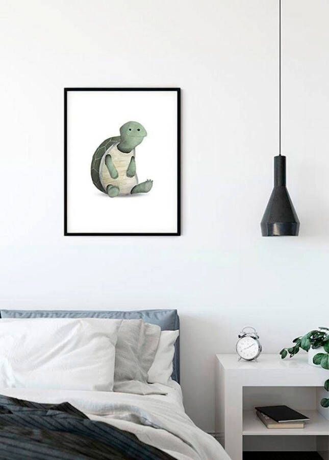 Komar Poster Cute animal Turtle Kinderkamer slaapkamer woonkamer - Foto 6