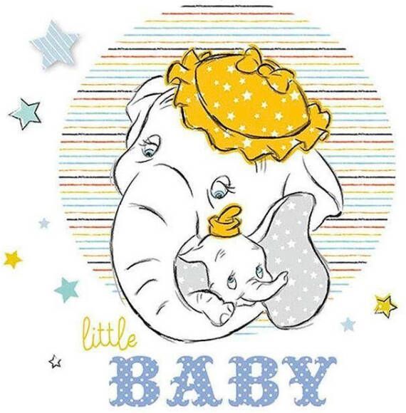 Komar Wanddecoratie Dumbo Little baby Wanddecoratie voor de kinderkamer zonder lijst (1 stuk) - Foto 7