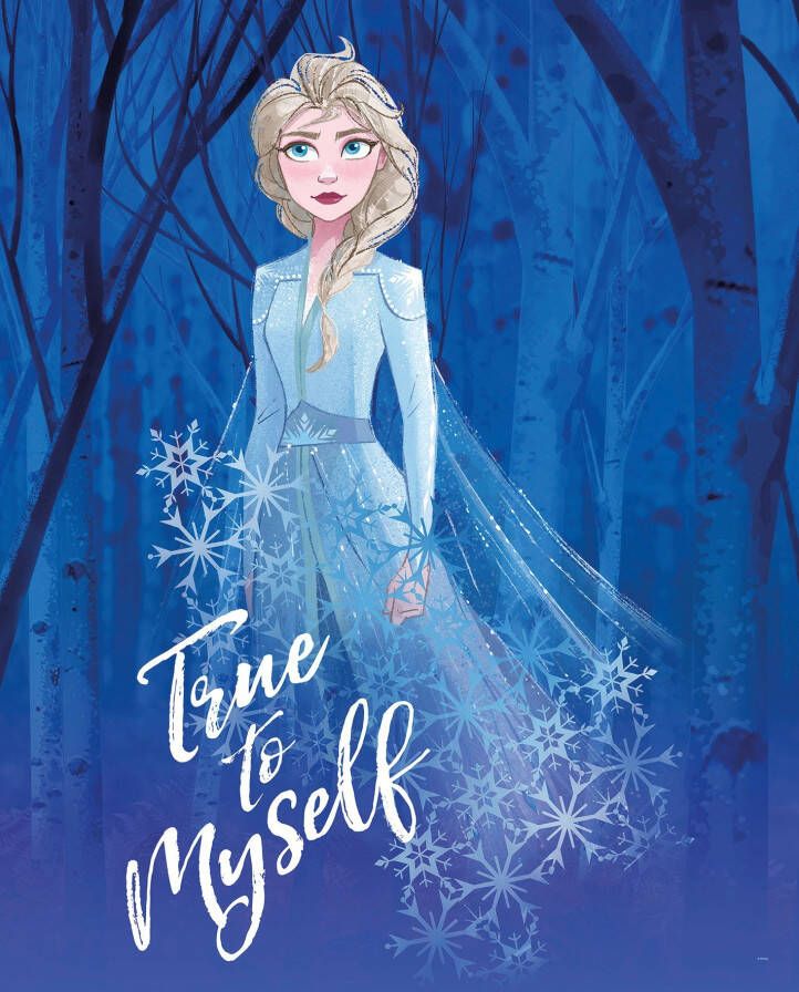 Komar Poster Frozen 2 Elsa true to myself Kinderkamer slaapkamer woonkamer - Foto 5