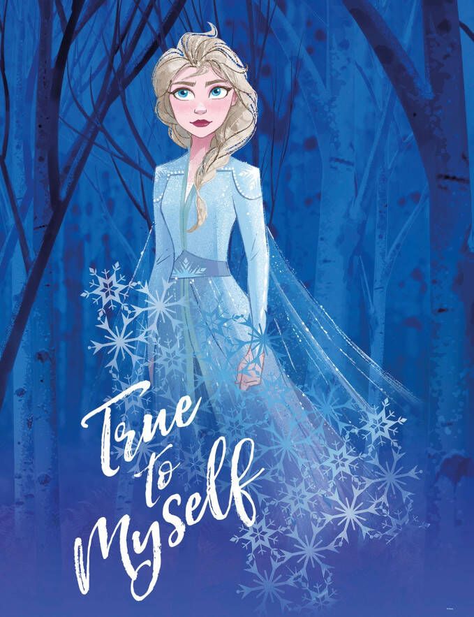 Komar Poster Frozen 2 Elsa true to myself Kinderkamer slaapkamer woonkamer - Foto 5