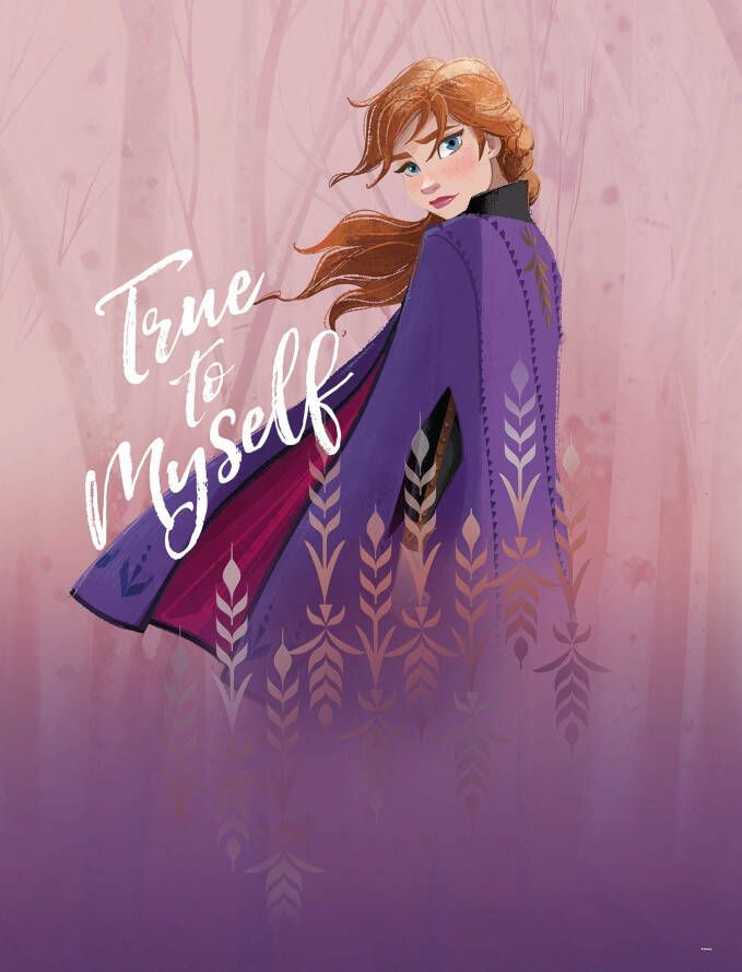 Komar Poster Frozen Anna True to Myself Kinderkamer slaapkamer woonkamer - Foto 5