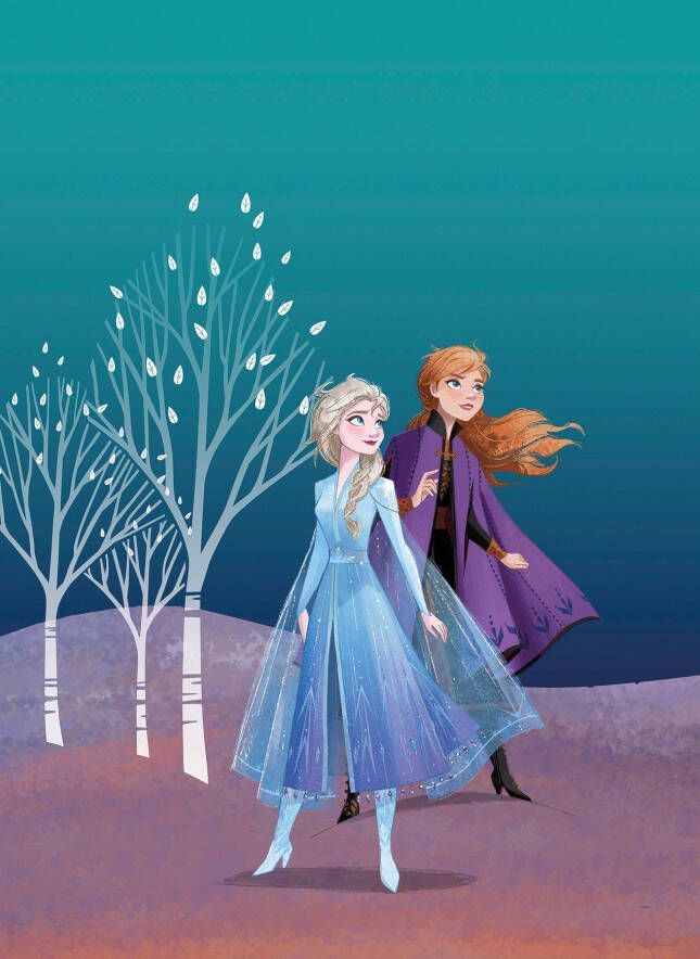 Komar Poster Frozen Sisters Kinderkamer slaapkamer woonkamer - Foto 5