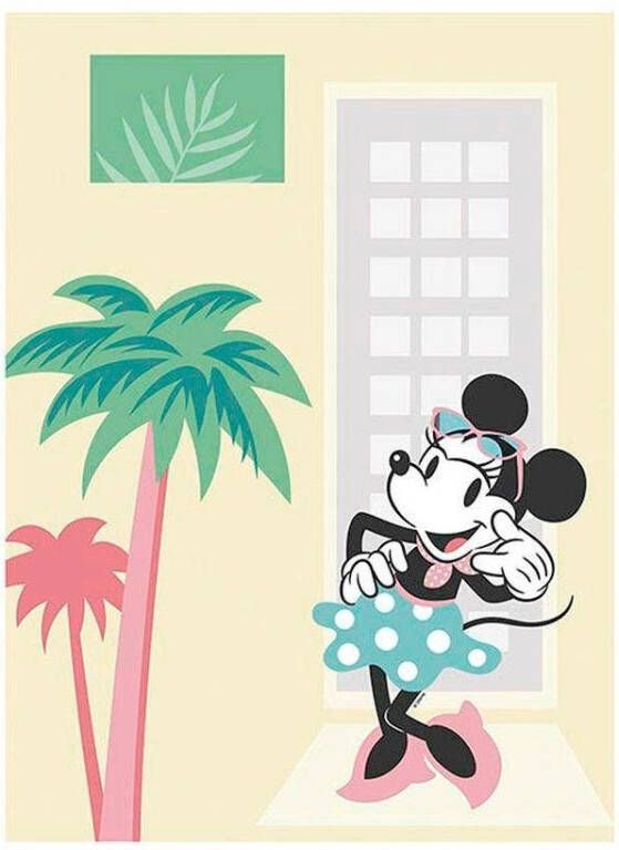 Komar Poster Minnie Mouse Palms Kinderkamer slaapkamer woonkamer - Foto 6