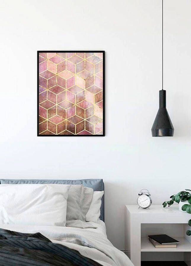 Komar Wanddecoratie Mozaïek rosso Wanddecoratie zonder lijst (1 stuk) - Foto 8