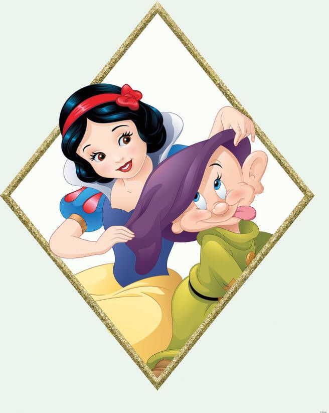 Komar Poster Snow white & Dopey Kinderkamer slaapkamer woonkamer - Foto 5