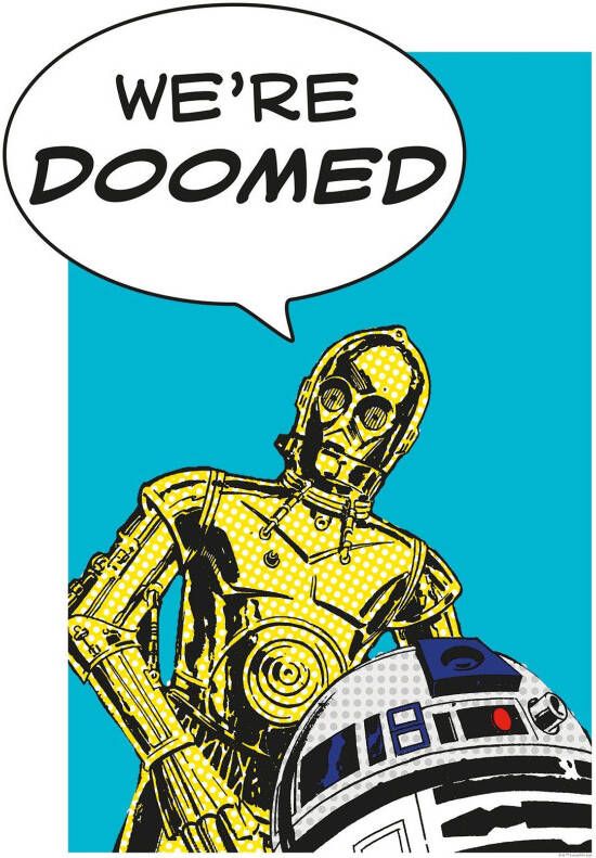 Komar Poster Star Wars Classic stripverhaal aandeel Droids - Foto 5