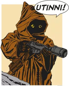 Komar Poster Star Wars Classic stripverhaal aandeel Java