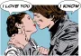 Komar Poster Star Wars Classic stripverhaal aandeel Leia Han - Thumbnail 1