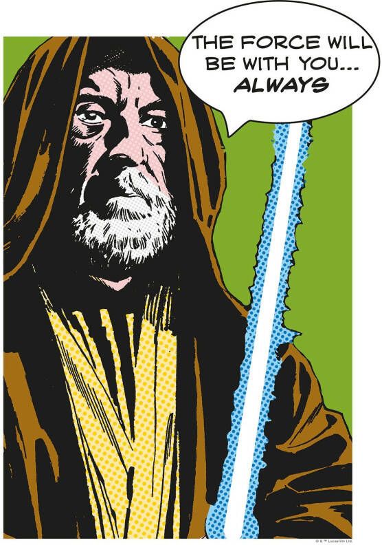 Komar Poster Star Wars Classic stripverhaal aandeel Obi Wan - Foto 5