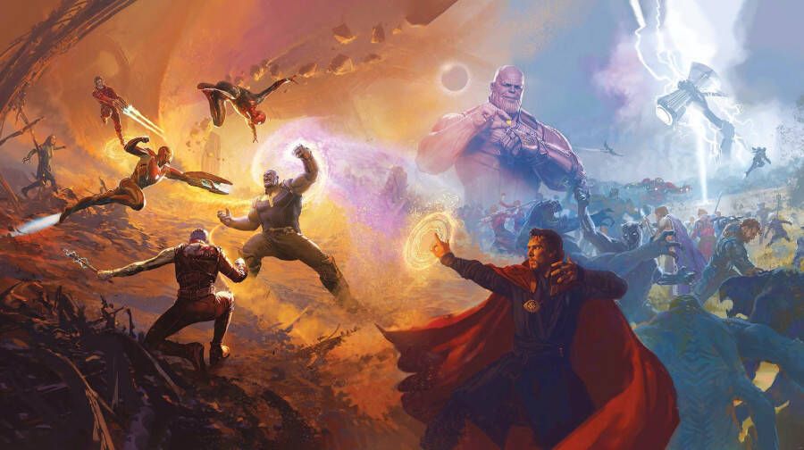 Komar Vliesbehang Avengers Epic Battles Two Worlds - Foto 3