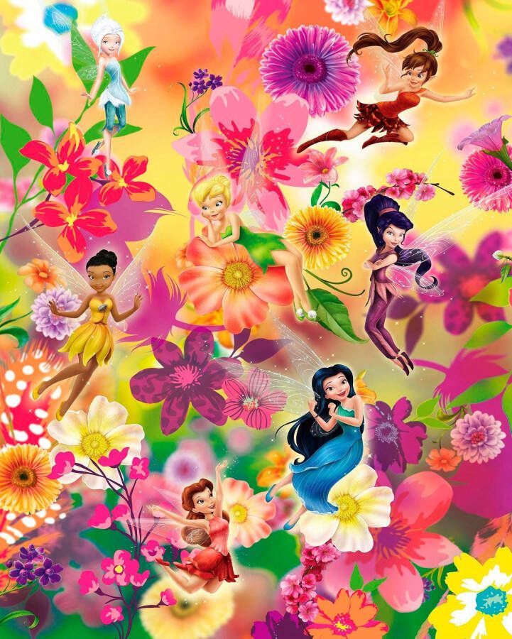 Home24 Fotobehang Fairies Flowers Komar