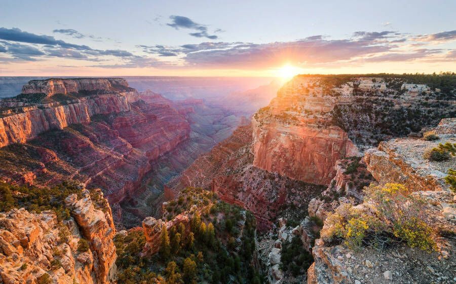 Komar Vliesbehang Digitale print vlies Imperial View Afmeting 450 x 280 cm (9 stuks) - Foto 4