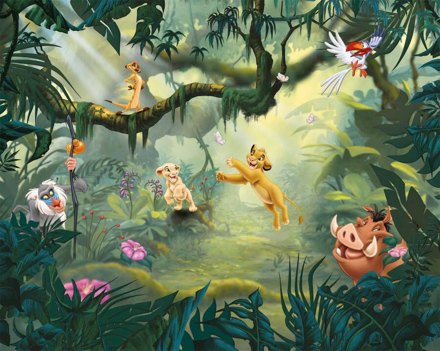 Komar Vliesbehang Digitale print vlies Lion King Hakuna Matata Afmeting 350 x 280 cm - Foto 4