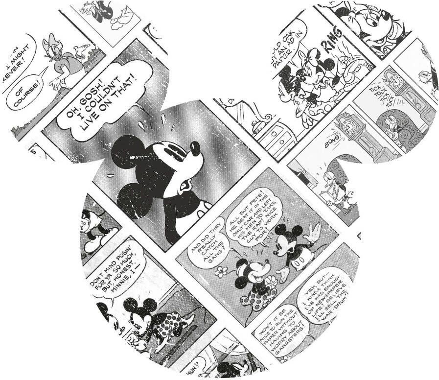Komar Vliesbehang Zelfklevend vlies Mickey Head Comic Cartoon Afmeting 125 x 125 cm (1 stuk) - Foto 5