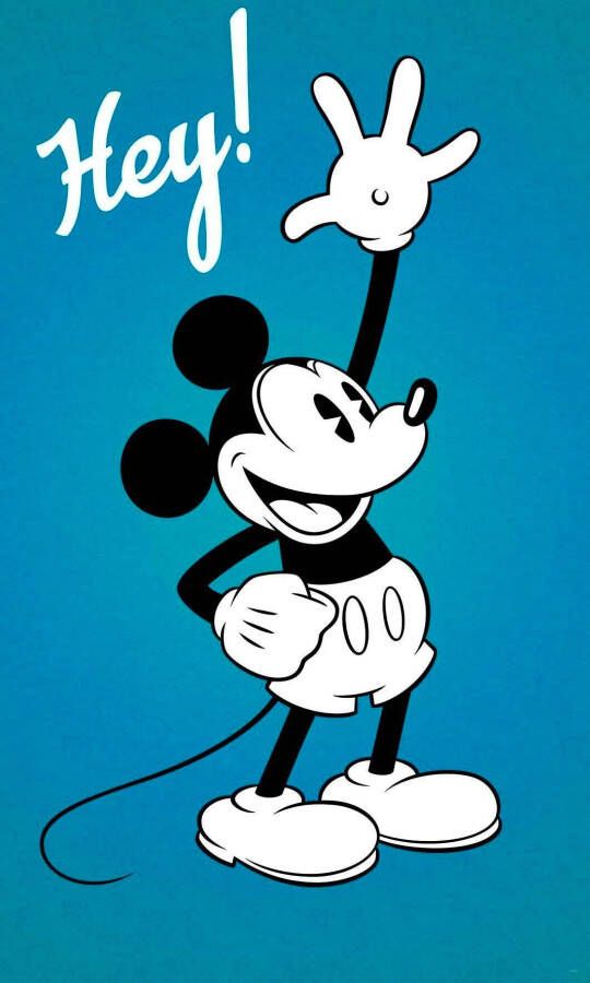 Komar Vliesbehang Digitale print vlies Mickey Hey Afmeting 120 x 200 cm (1 stuk) - Foto 4