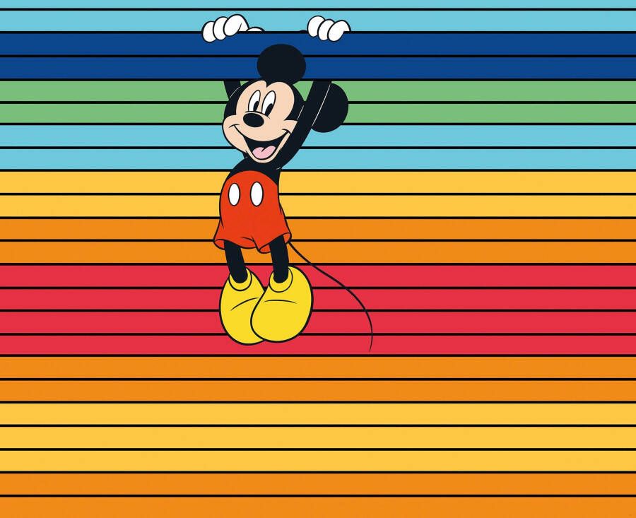 Komar Vliesbehang Mickey Magic Rainbow 300x250 cm (breedte x hoogte) (1 stuk) - Foto 7