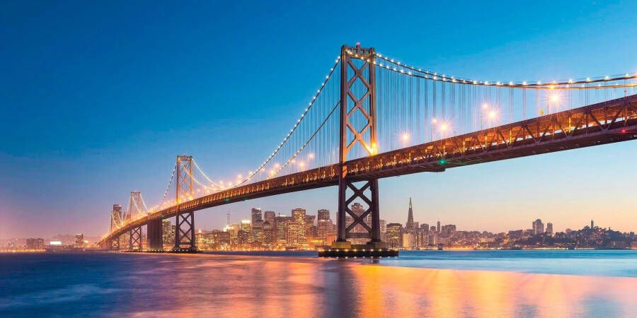 Komar Vliesbehang Digitale print vlies Spectacular San Francisco Afmeting 200 x 100 cm (1 stuk) - Foto 4