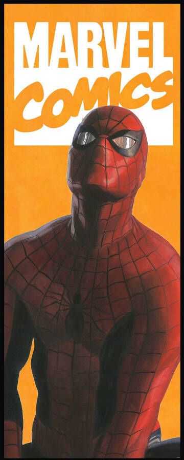 Komar Vliesbehang Spider-Man Comic 100x250 cm (breedte x hoogte) - Foto 3