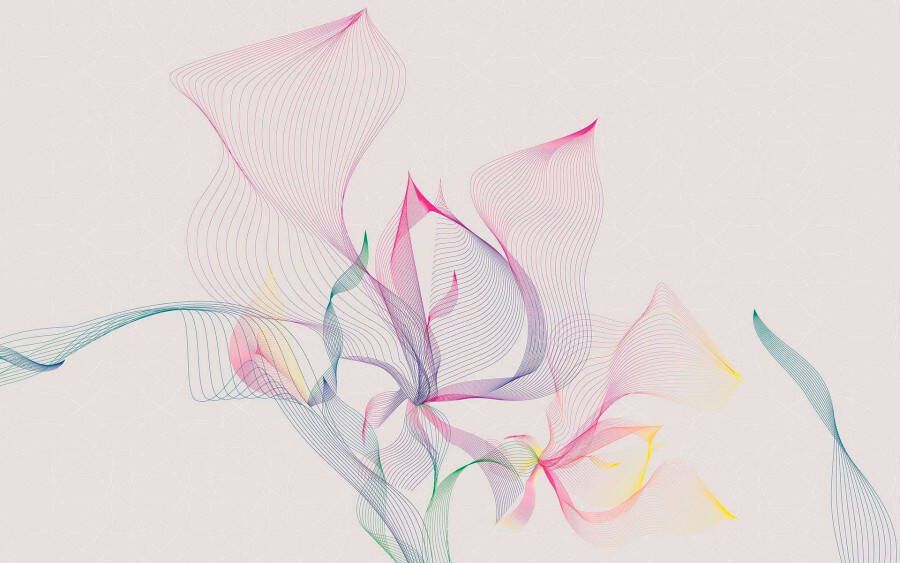 Komar Vliesbehang Digitale print vlies Spring Leaves Afmeting 400 x 250 cm (1 stuk) - Foto 4