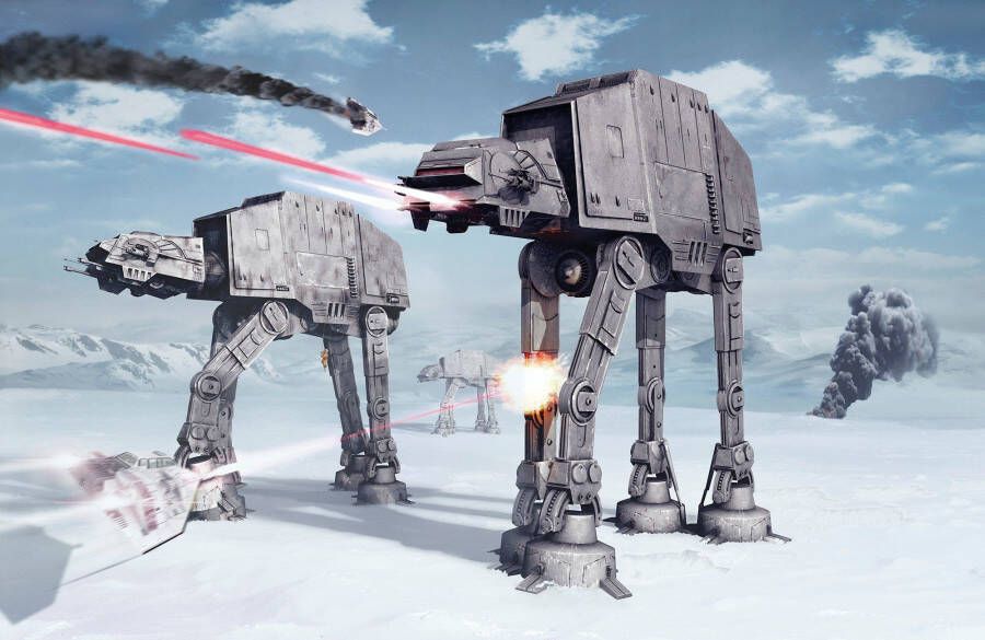 Komar Vliesbehang STAR WARS Battle of Hoth (1 stuk) - Foto 6