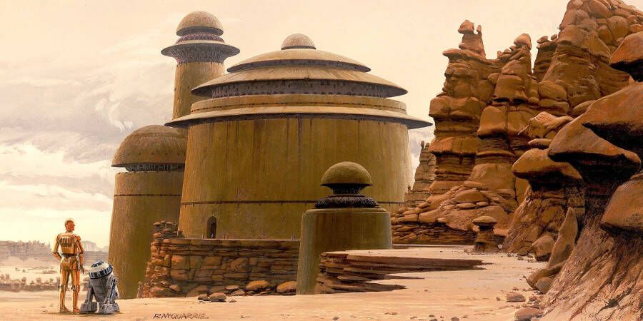 Komar Vliesbehang Star Wars Classic RMQ Jabbas Palace (set)