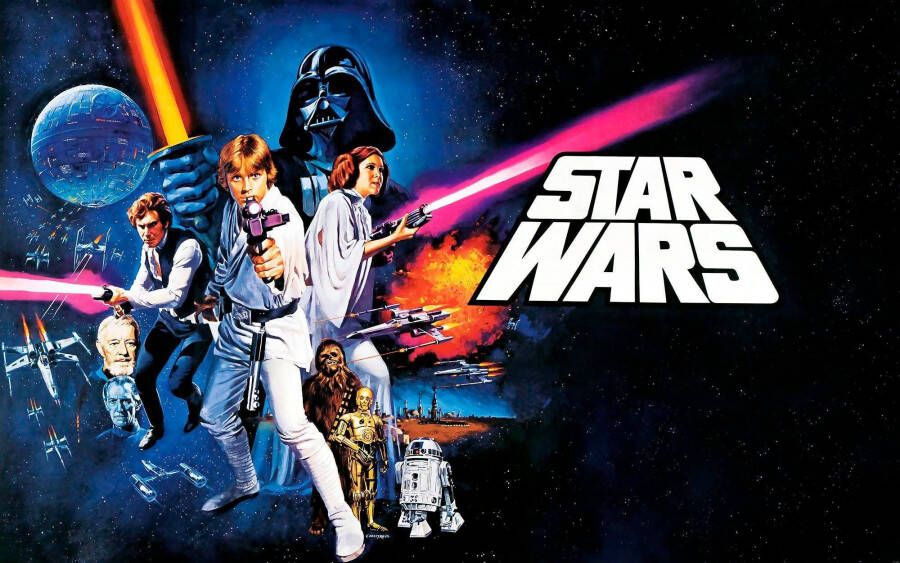 Komar Vliesbehang Star Wars Poster Classic 1 (1 stuk) - Foto 4