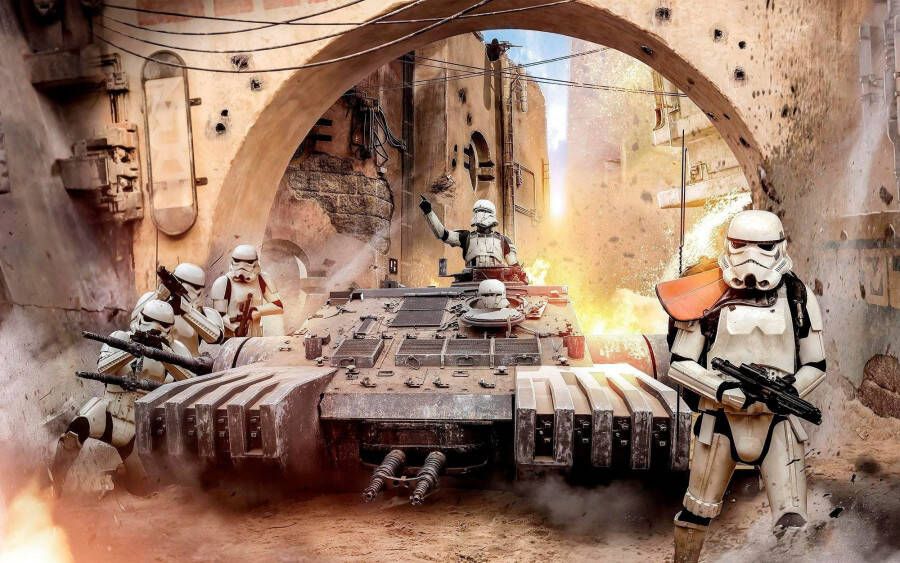 Komar Vliesbehang Star Wars Tanktrooper (1 stuk) - Foto 4
