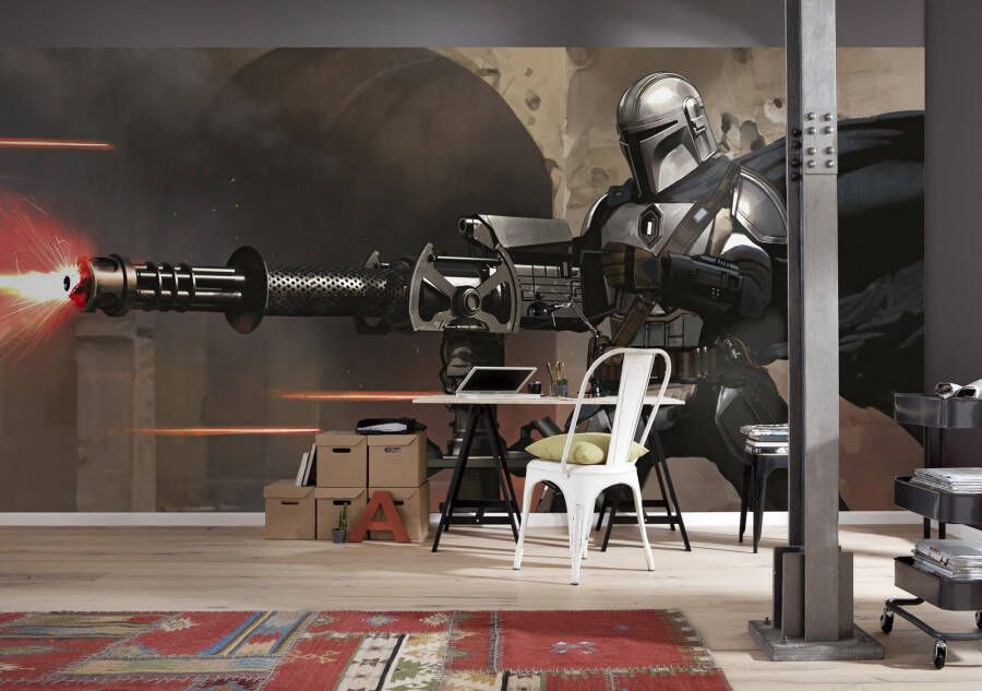 Komar Vliesbehang Star Wars The Mandalorian Blaster 500x250 cm (breedte x hoogte) (1 stuk) - Foto 2