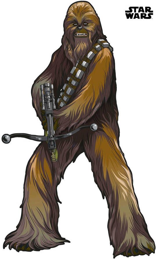 Komar Vliesbehang Star Wars XXL Chewbacca 127 x 200 cm (breedte x hoogte) zelfklevend vlies (1 stuk) - Foto 5