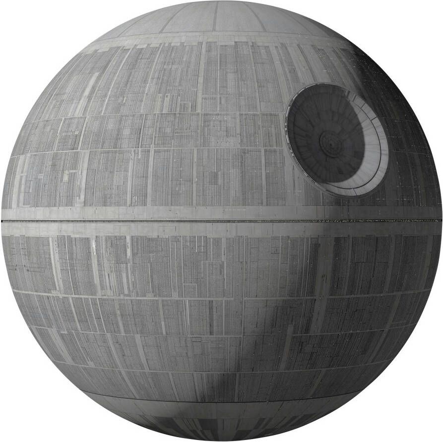 Komar Vliesbehang Star Wars XXL Death Star 127 x 127 cm (breedte x hoogte) zelfklevend vlies (1 stuk) - Foto 5