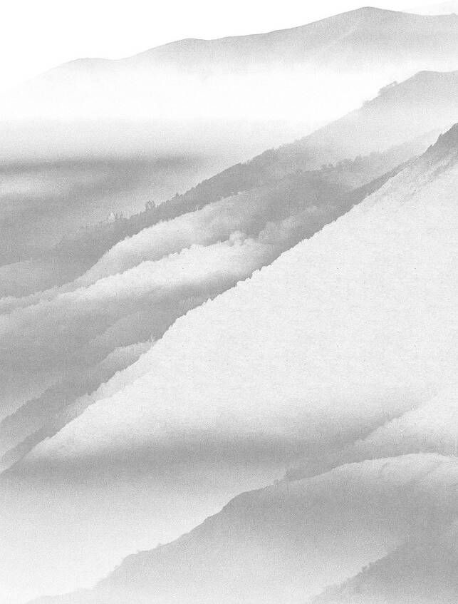 Komar Vliesbehang White Noise Mountain (1 stuk) - Foto 4