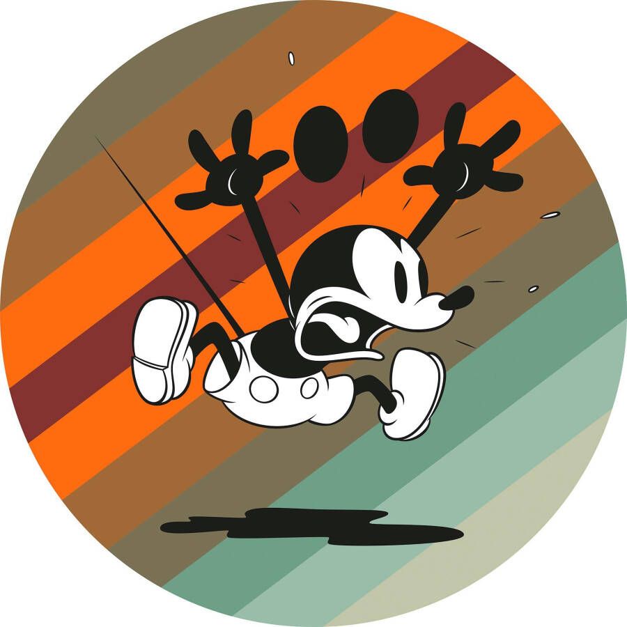 Komar Wandfolie Mickey Mouse up and away 125 x 125 cm (breedte x hoogte) rond en zelfklevend (1 stuk) - Foto 6