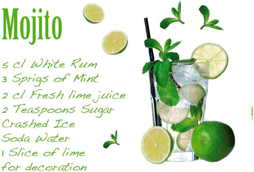 Komar Wandfolie Mojito afm. 100 x 70 cm - Foto 4