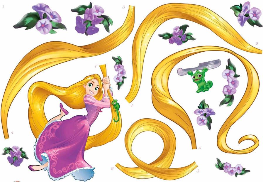 Komar Wandfolie Rapunzel - Foto 5