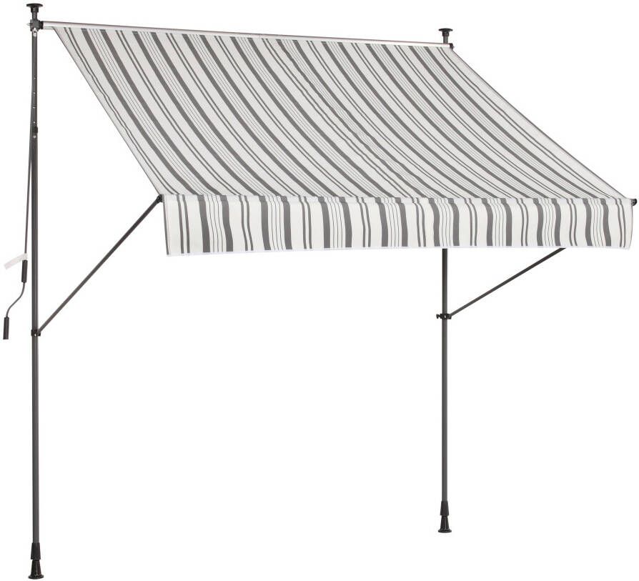 KONIFERA Klemzonnescherm Breedte uitval: 250x150 cm - Foto 9