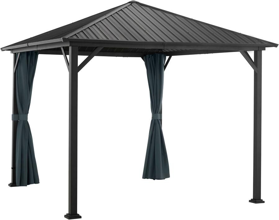 KONIFERA Zij-element partytent Samos en Thasos voor paviljoen samos en thasos bxl: 300x300 cm (set)