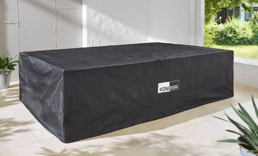 KONIFERA Tuinmeubel-beschermhoes geschikt voor 9-delige set belluno 67742662 172x118x106 cm