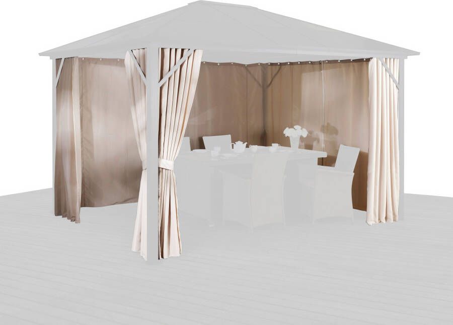 KONIFERA Zij-element partytent Aruba (set) - Foto 4
