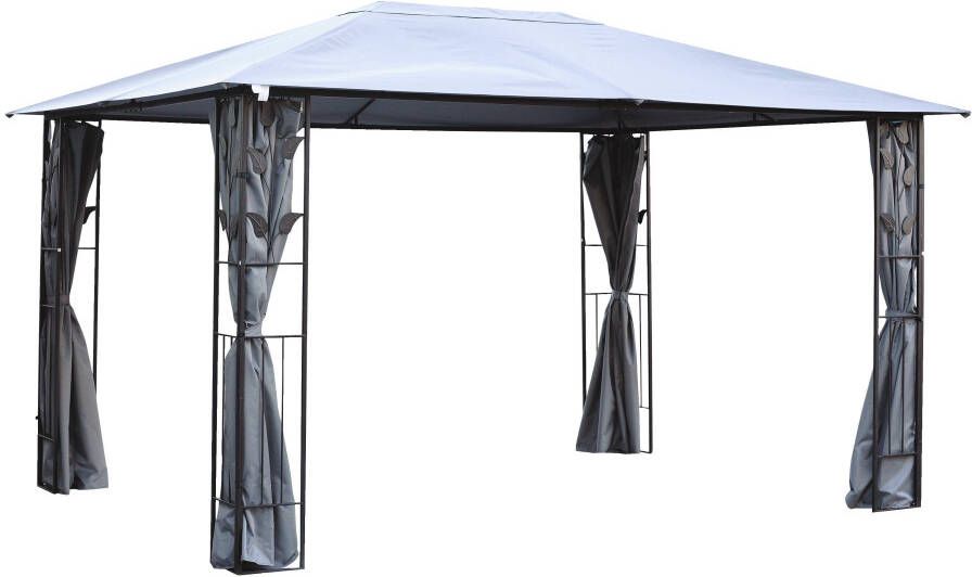 KONIFERA Zij-element partytent voor kreta 2 zijkanten bxd: 300x400 cm (2 stuks)