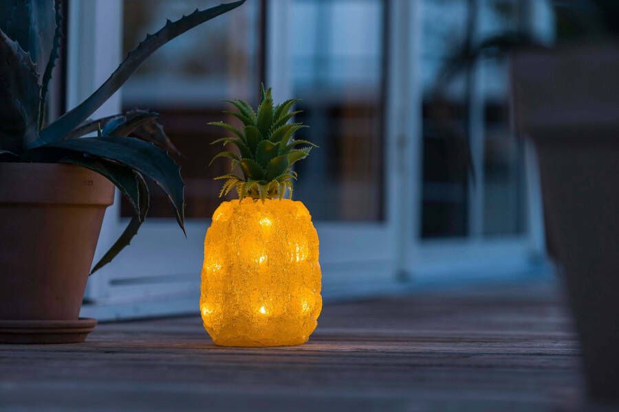 KONSTSMIDE Decoratief object Led acryl ananas 16 warmwitte dioden (1 stuk) - Foto 4