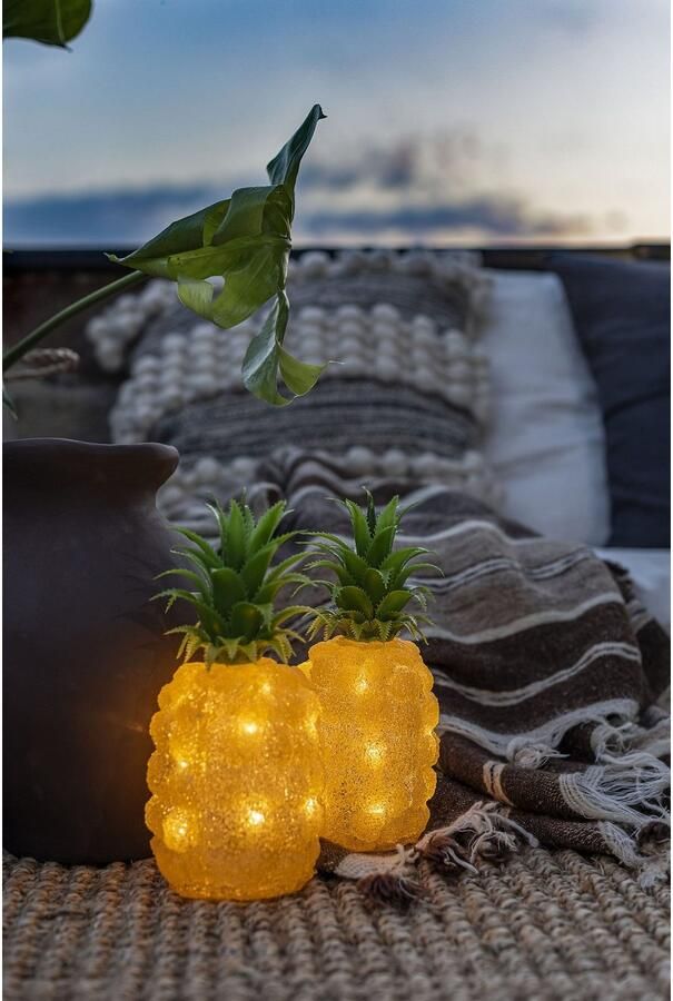 KONSTSMIDE Decoratief object Led acryl ananas 16 warmwitte dioden (1 stuk) - Foto 2