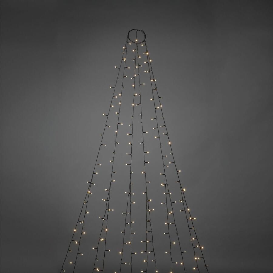 KONSTSMIDE Led-boomverlichting Kerstversiering buiten kerstversiering Ledlichtsnoer 6 strengen à 45 frozen warmwitte dioden (1 stuk) - Foto 2