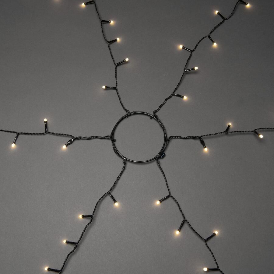 KONSTSMIDE Led-boomverlichting Kerstversiering buiten kerstversiering Ledlichtsnoer 6 strengen à 45 frozen warmwitte dioden (1 stuk) - Foto 4