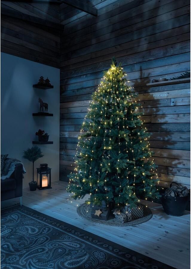 KONSTSMIDE Led-boomverlichting Ledlichtsnoer met ring ø 11 led druppel 5 strengen à 48 dioden (1 stuk) - Foto 2