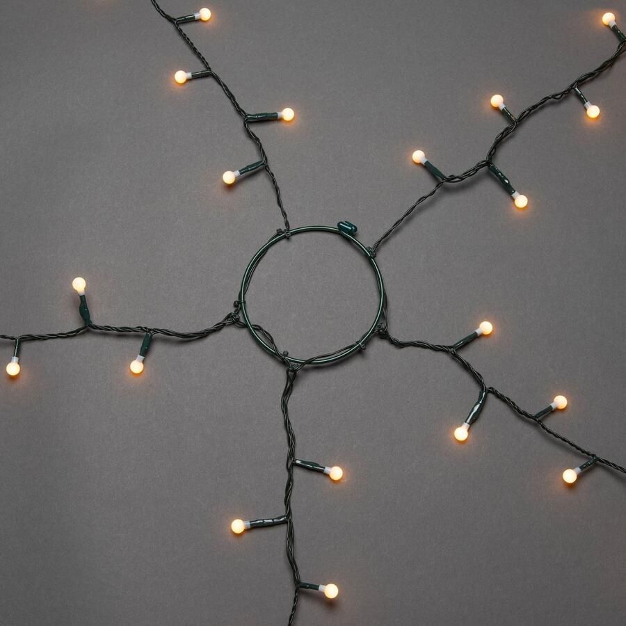 KONSTSMIDE Led-boomverlichting Ledlichtsnoer met ring ø 11 met globes 5 strengen à 30 dioden (1 stuk) - Foto 4
