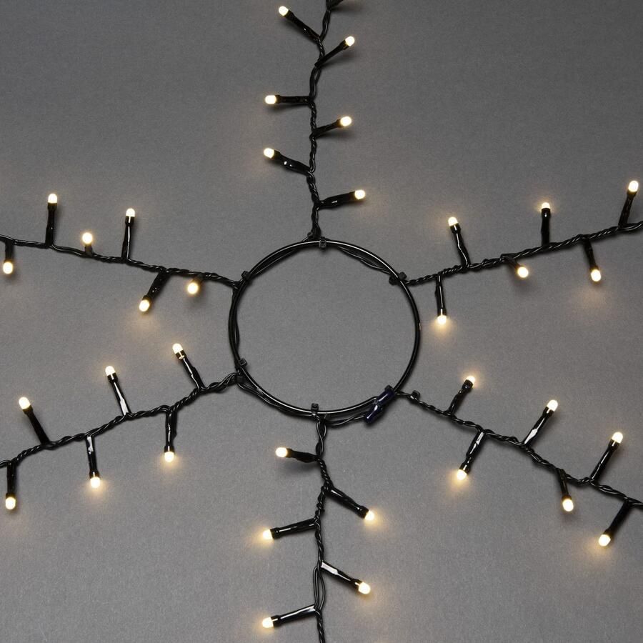 KONSTSMIDE Led-boomverlichting Micro-led compacte lampjes lichtsnoer met ring (1 stuk) - Foto 3